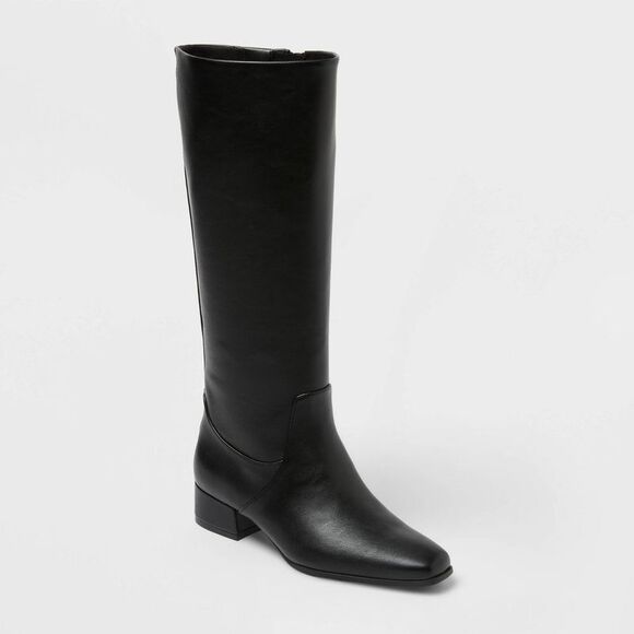 Universal Thread Shoes - Women’s Rhi Boots with Memory Foam Insole – Universal Thread Black 12